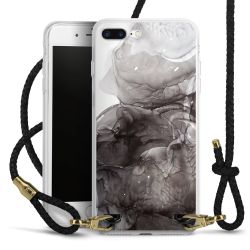 Carry Case Transparent Leather black/gold