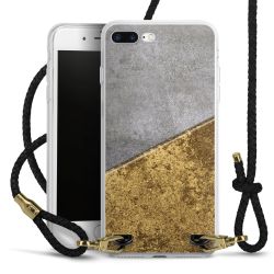 Carry Case Transparent Leather black/gold