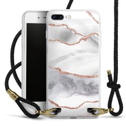 Carry Case Transparent Leather black/gold