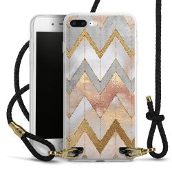 Carry Case Transparent Leather black/gold