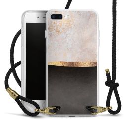 Carry Case Transparent Leather black/gold