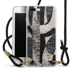 Carry Case Transparent Leather black/gold