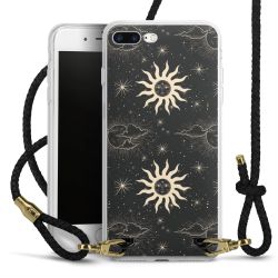 Carry Case Transparent Leather black/gold