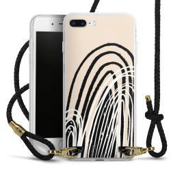 Carry Case Transparent Leather black/gold