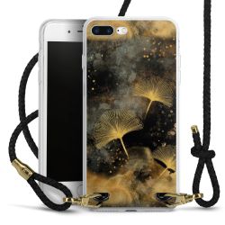 Carry Case Transparent Leather black/gold