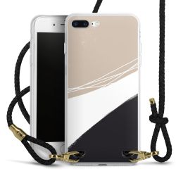 Carry Case Transparent Leather black/gold