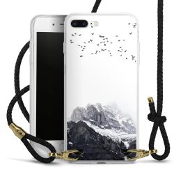 Carry Case Transparent Leather black/gold