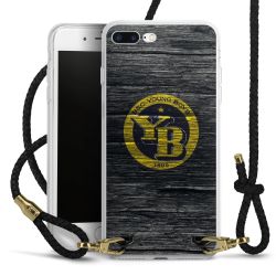 Carry Case Transparent Leather black/gold