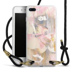 Carry Case Transparent Leather black/gold