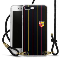 New Carry Case Transparent Leder schwarz/gold