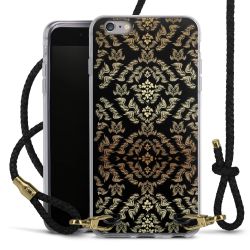 Carry Case Transparent Leather black/gold