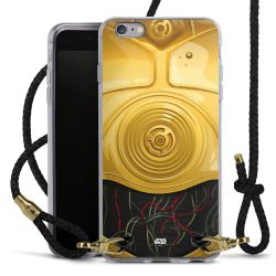 Carry Case Transparent Leather black/gold