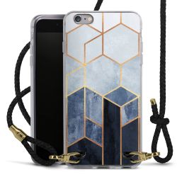 Carry Case Transparent Leather black/gold