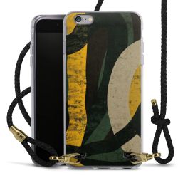 Carry Case Transparent Leather black/gold