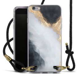 Carry Case Transparent Leather black/gold