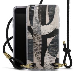 Carry Case Transparent Leather black/gold