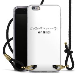 Carry Case Transparent Leather black/gold