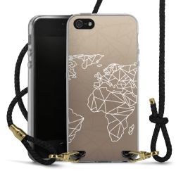 Carry Case Transparent Leather black/gold