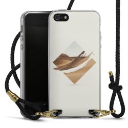 Carry Case Transparent Leather black/gold