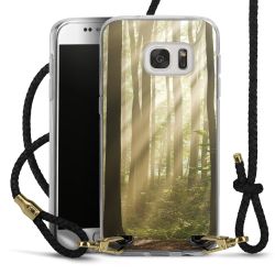 Carry Case Transparent Leather black/gold