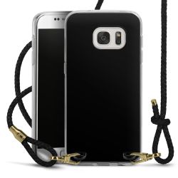 Carry Case Transparent Leather black/gold