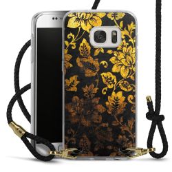 Carry Case Transparent Leather black/gold