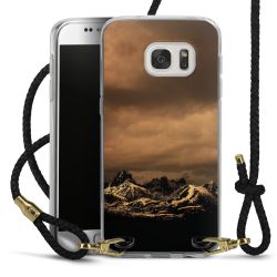 Carry Case Transparent Leather black/gold