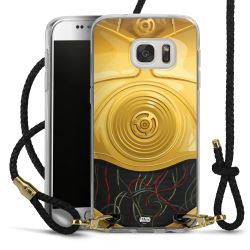 Carry Case Transparent Leather black/gold