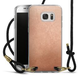 Carry Case Transparent Leather black/gold