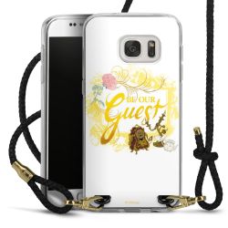 Carry Case Transparent Leather black/gold