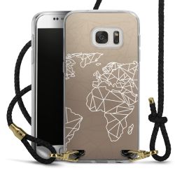 Carry Case Transparent Leather black/gold