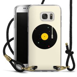 Carry Case Transparent Leather black/gold