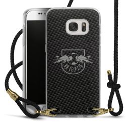 Carry Case Transparent Leather black/gold