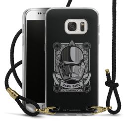 Carry Case Transparent Leather black/gold