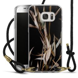 Carry Case Transparent Leather black/gold