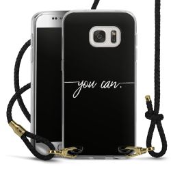 Carry Case Transparent Leather black/gold