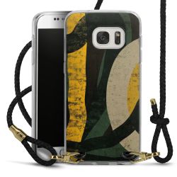 Carry Case Transparent Leather black/gold