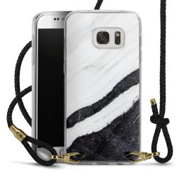 Carry Case Transparent Leather black/gold