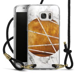 Carry Case Transparent Leather black/gold