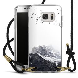 Carry Case Transparent Leather black/gold