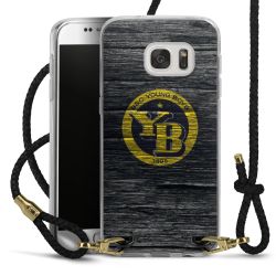 Carry Case Transparent Leather black/gold