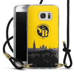 Carry Case Transparent Leather black/gold