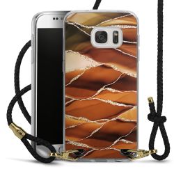 Carry Case Transparent Leather black/gold