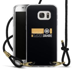 Carry Case Transparent Leder schwarz/gold