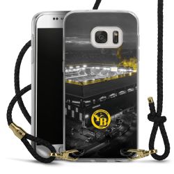 Carry Case Transparent Leather black/gold