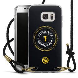 Carry Case Transparent Leather black/gold