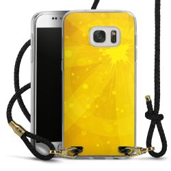 Carry Case Transparent Leather black/gold