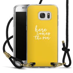 Carry Case Transparent Leather black/gold