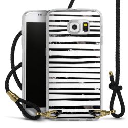 Carry Case Transparent Leather black/gold