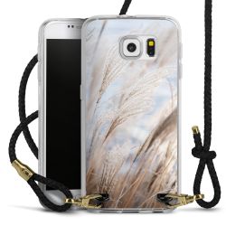 Carry Case Transparent Leather black/gold